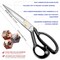 9 Inch Heady Duty Scissors for Fabric Cutting Professional Ultra Sharp Cloth Tailor Scissors Multipurpose Utility Dressmaker Leather Titanium Scissors (9Inch)